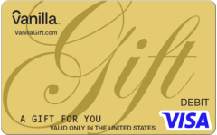 Gold Script Gift Card